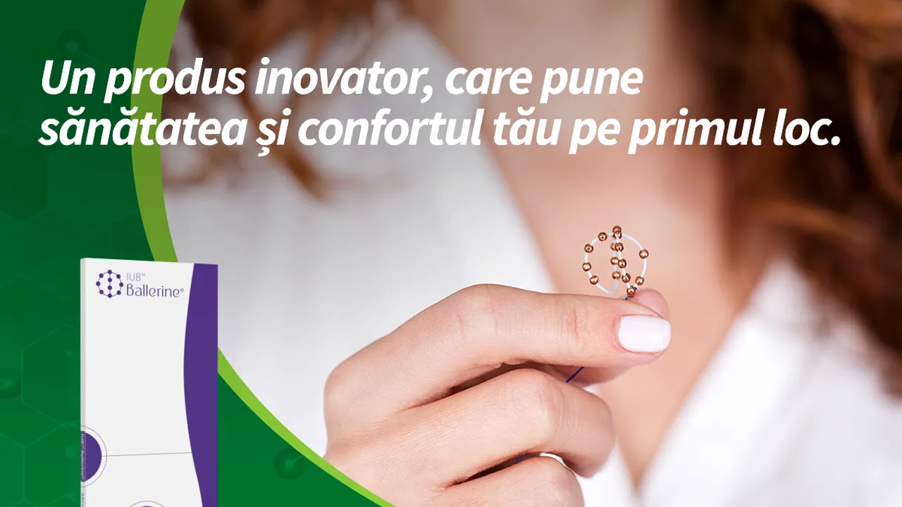 De ce să alegi un sterilet sferic fără hormoni? De ce să alegi inovaţia IUB Ballerine?