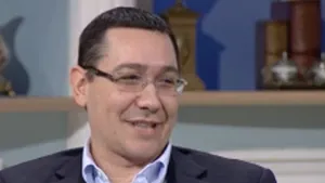 Victor Ponta, invitatul primei emisiuni din noul sezon 