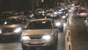 Aglomeraţie pe A1, la intrarea în Capitală 