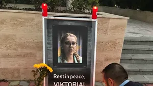 Jurnalista Victoria Marinova din Bulgaria, comemorată la Giurgiu | FOTO