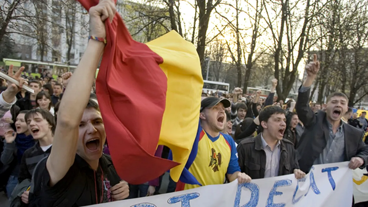 Proteste violente la Chişinău