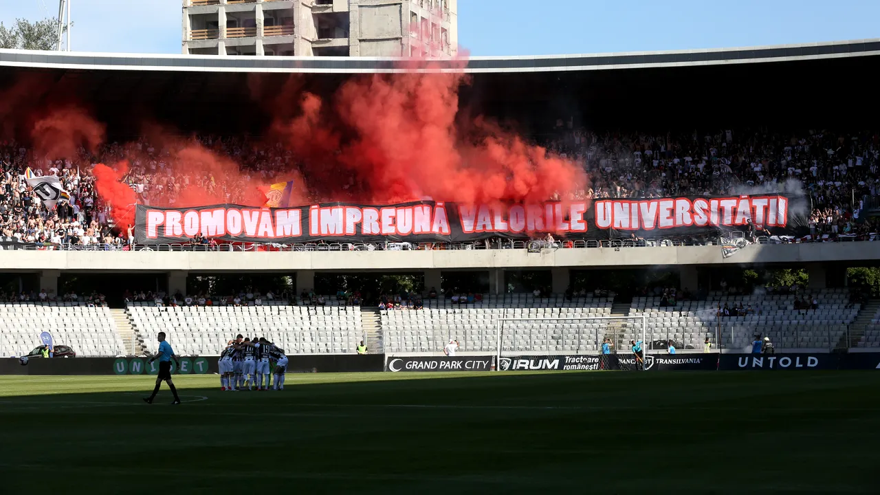Veşti bune. Jandarmul victimă a scenelor barbare de pe Cluj Arena a fost stabilizat şi transferat la Spitalul Militar