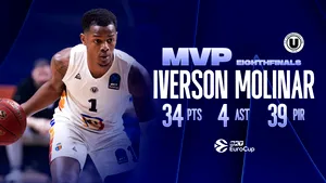 SPORT Iverson Molinar, de la U-BT Cluj-Napoca, MVP-ul optimilor de finală Eurocup