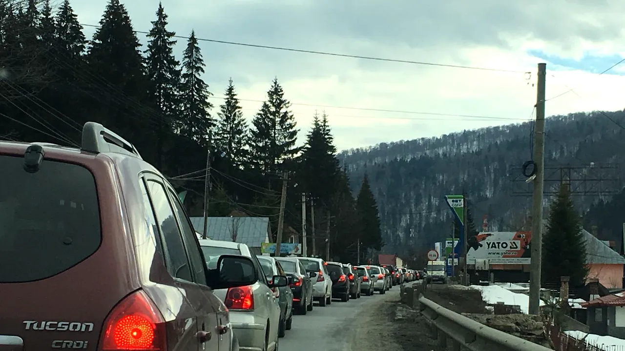La final de minivacanţă, poliţiştii recomandă rute alternative la DN1