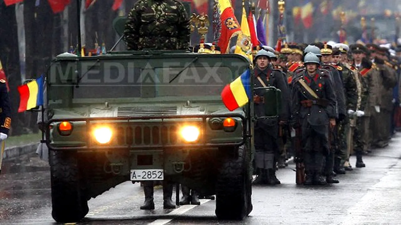 Bugetul MAI a fost suplimentat de Guvern cu 200.000 lei, pentru parada militară din Bucureşti