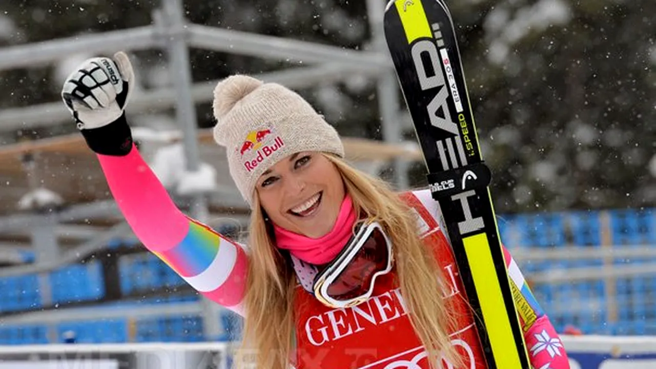 Lindsey Vonn a primit sprijinul poliţiei germane pentru a călători în Bulgaria fără paşaport