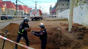 Aproape 160 de proiectile din Al Doilea Război Mondial, descoperite în Galaţi