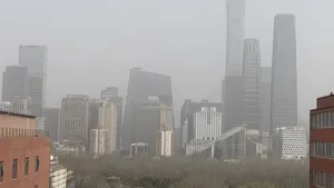 Furtună de nisip la Beijing şi în nordul Chinei. Poluarea atmosferică a atins cote maxime