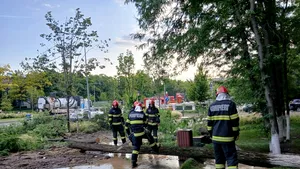 Avarie puternică în Drumul Taberei: Conducta principală de apă rece s-a spart
