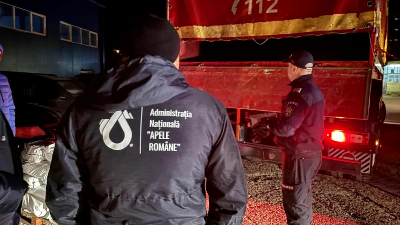 Specialiști români intervin după poluarea accidentală de pe fluviul Nistru. Echipe și echipamente trimise pentru limitarea efectelor