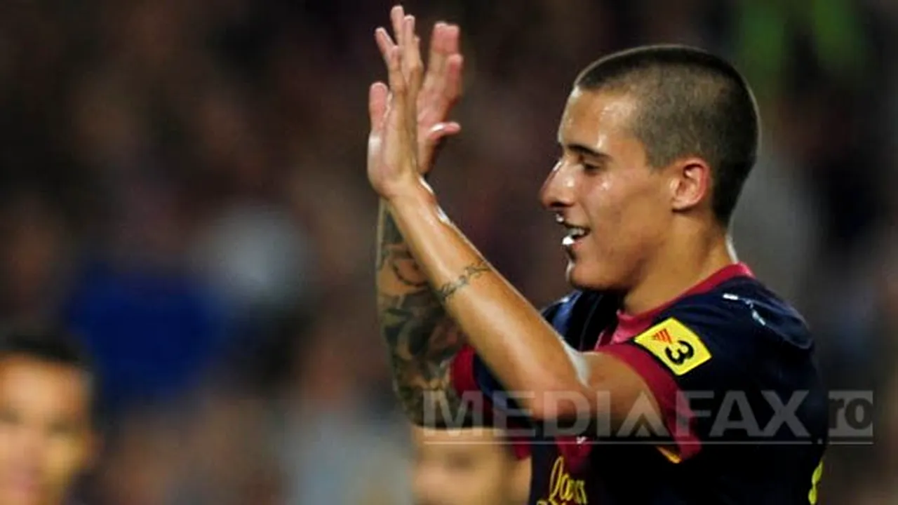 Cristian Tello, contract până în iunie 2016 cu FC Barcelona şi clauză de 10 milioane de euro