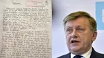 FOTO. Declaraţia dată de Crin Antonescu la Securitate în 1988 despre un prieten