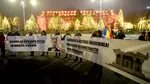 A treia zi de proteste pentru justiție în București și marile orașe. Manifestanți în Piața Victoriei