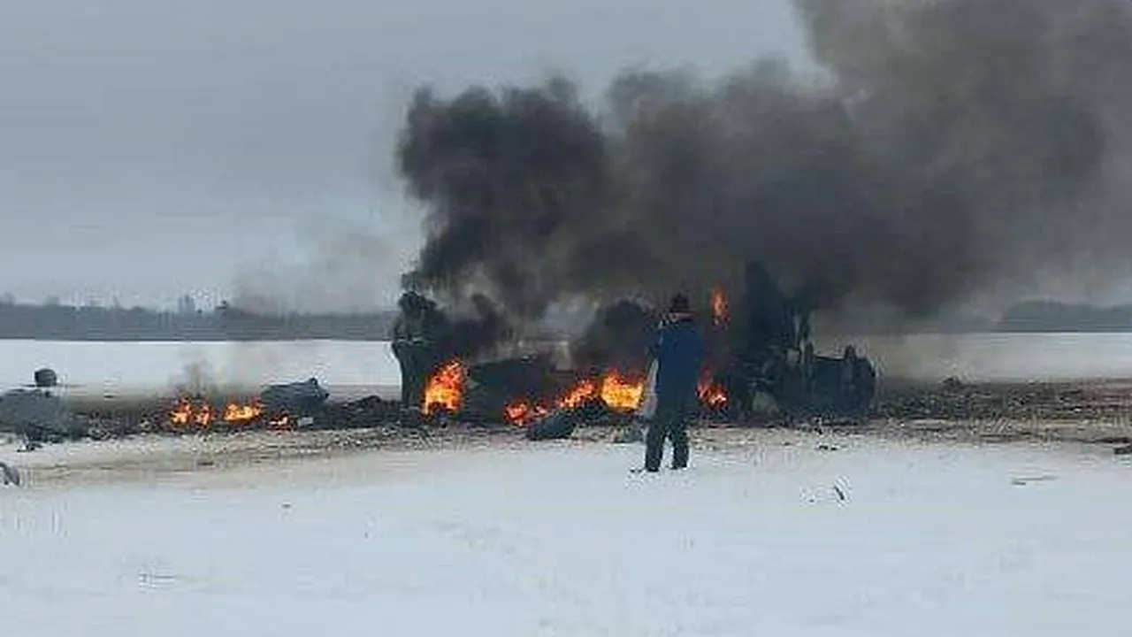 Un elicopter militar rus s-a prăbușit în regiunea Leningrad