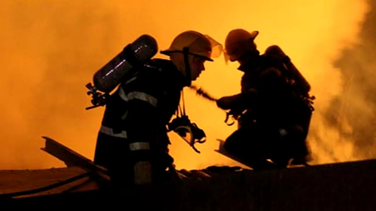 Incendiu la un depozit al MediaPro din Buftea