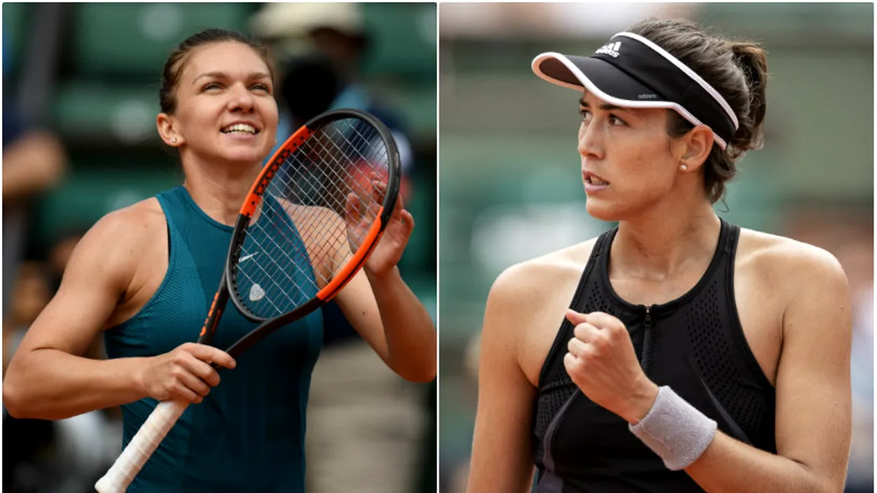 Simona Halep, în FINALA de la Roland Garros după ce a învins-o pe Garbine Muguruza: 