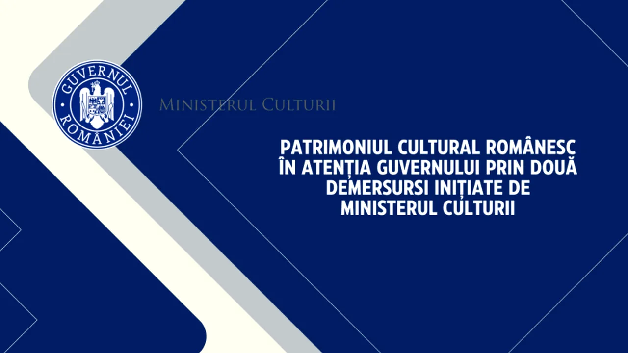 Cultură cu sprijin european: România primește 140 milioane de euro pentru restaurarea a 14 monumente naționale