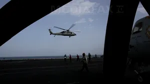 O aeronavă militară iraniană s-a apropiat la 45 de metri de un elicopter american în Golful Persic