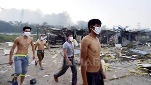 Proteste antiguvernamentale la Tianjin, la o săptămână de la catastrofa chimică