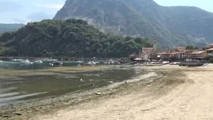 Italia și Elveția transferă apă din Lacul Lugano în Lacul Maggiore, afectat de secetă