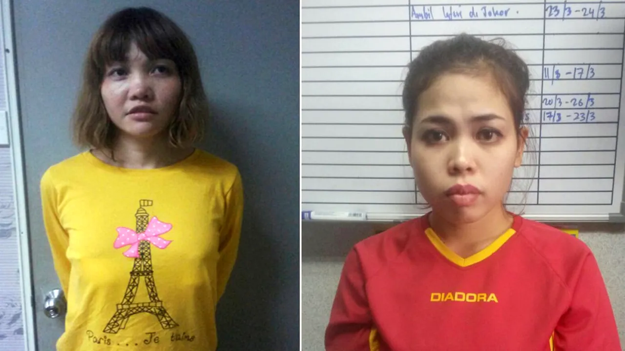 Cele două femei acuzate de asasinarea lui Kim Jong-Nam ar putea primi PEDEAPSA CAPITALĂ