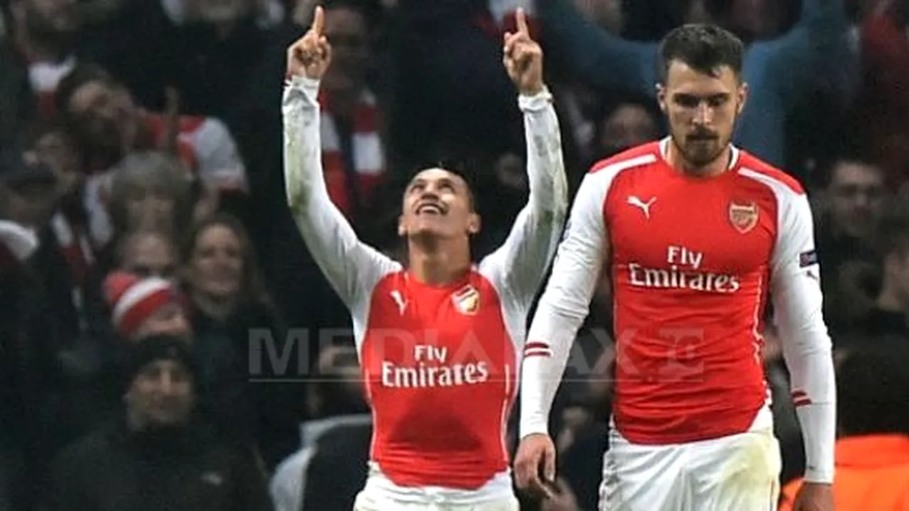 Arsenal Londra a învins Borussia Dortmund, scor 2-0, şi s-a calificat în optimile Ligii Campionilor