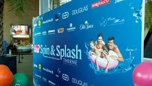 Distracție și voie bună, în a doua zi de „Spin & Splash by CSID” și THERME București