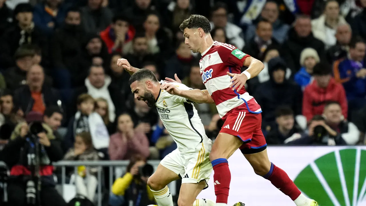 Real Madrid îl pierde pe fundaşul Carvajal din cauza unei accidentări la picior