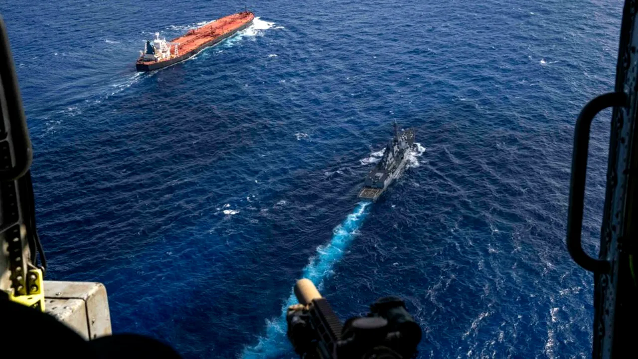 Statele Unite interceptează un al doilea petrolier în Oceanul Indian în decurs de o săptămână