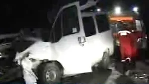 Sibiu: Doi morţi şi şapte răniţi într-un accident pe DN 1