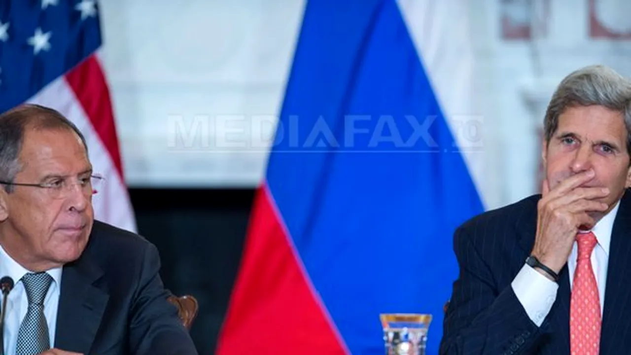 INCIDENT Turcia - Rusia: Kerry a discutat cu Lavrov, făcând apel la calm şi dialog cu Turcia după doborârea avionului rus
