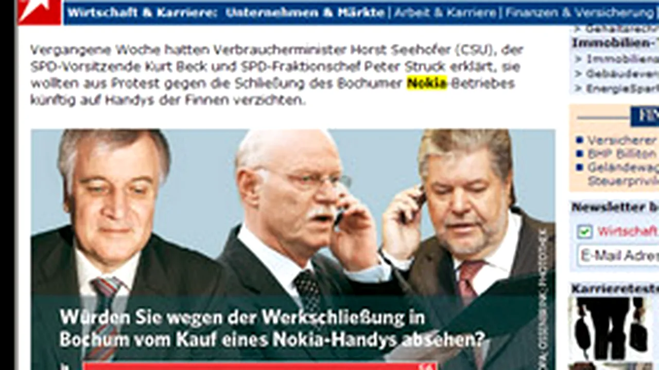 Majoritatea germanilor nu mai doresc telefoane Nokia