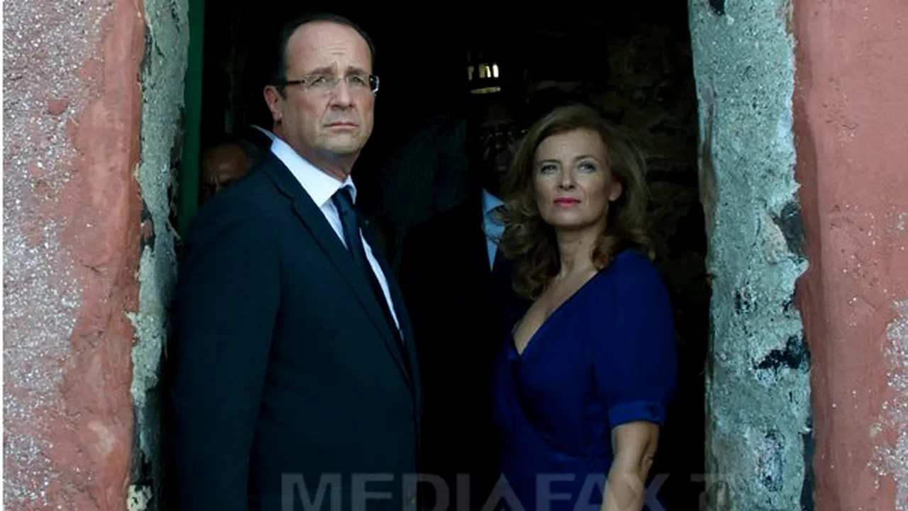 Partenera lui François Hollande cere 85.000 de euro despăgubiri autorilor biografiei 