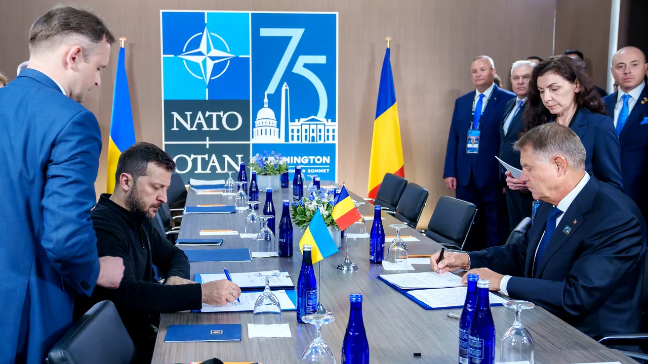 Acordul bilateral de securitate între România şi Ucraina a fost semnat. Ce prevede documentul