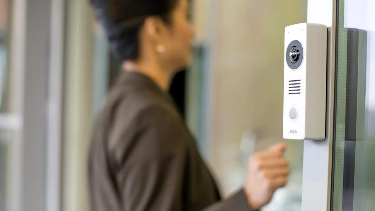 Interfonul IP de exterior AXIS Communications - securitate completă şi integrare uşoară