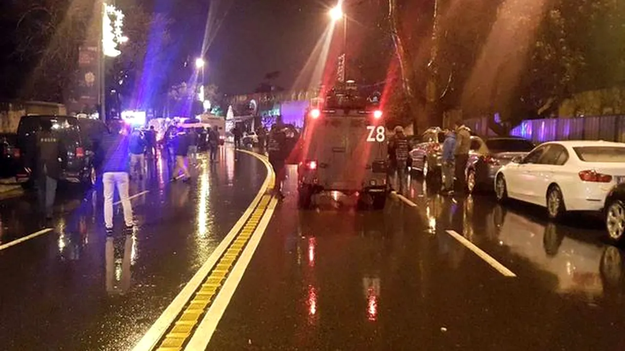 ATAC ARMAT de Revelion într-un club de noapte din Istanbul: Cel puţin 39 de persoane au fost ucise, inclusiv 16 străini, iar alte 69 au fost rănite - VIDEO