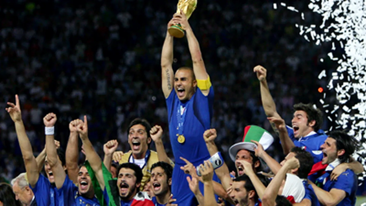 Cupa Mondială la Fotbal din 2006, expusă în Bucureşti, de Ziua Italiei
