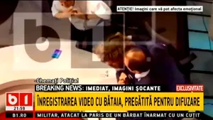 Detaliul esenţial care lipseşte din filmul bătăii dintre Palada şi Goţiu din studioul B1, sesizat chiar de cel agresat