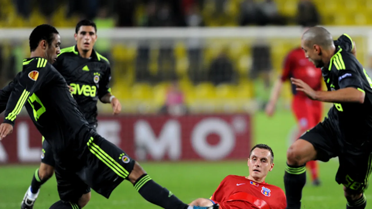 Liga Europa: Patru înfrângeri pentru echipele româneşti