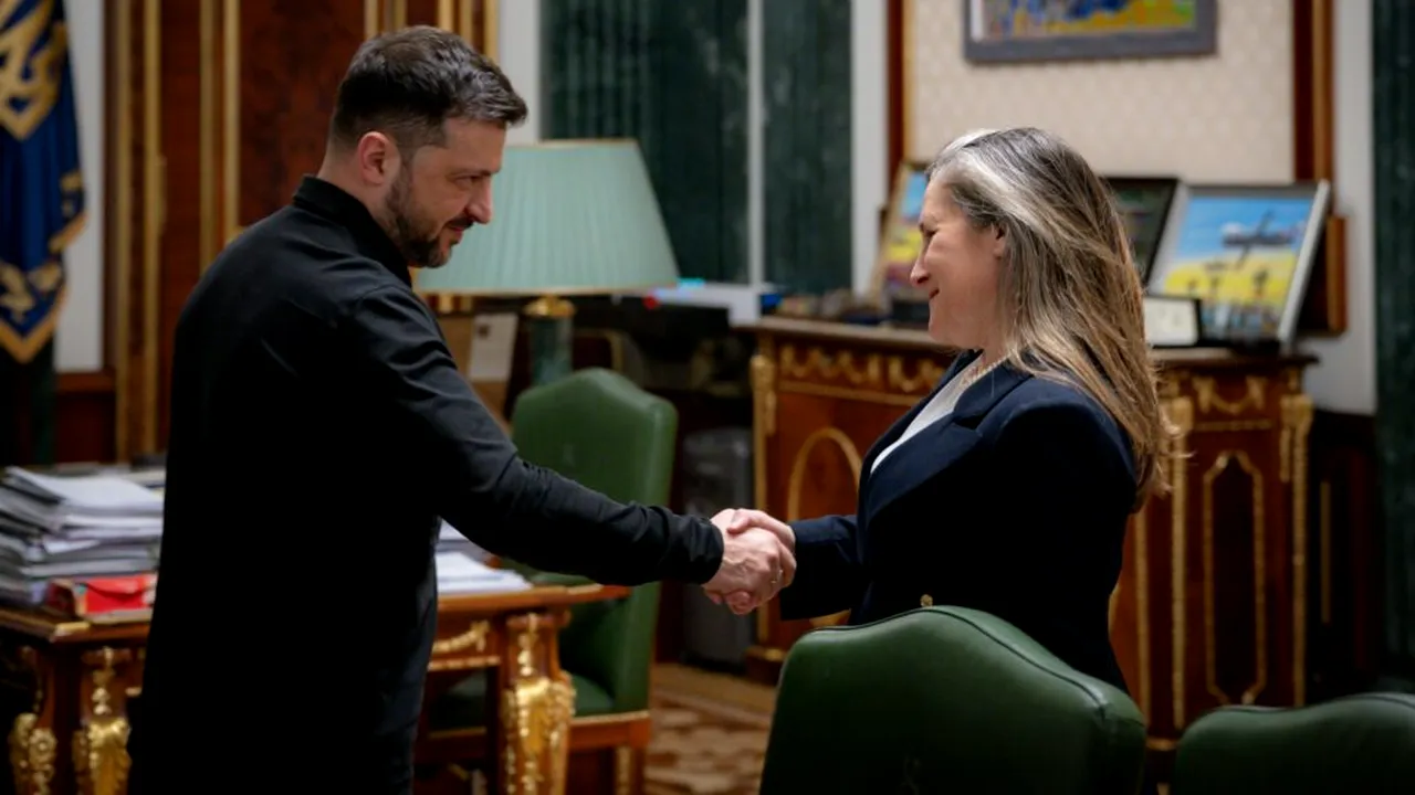 Un fost vicepremier al Canadei, numit consilier economic al lui Zelenski