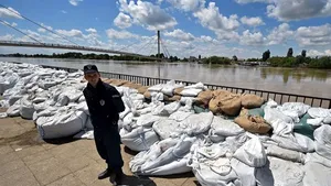 Digurile au protejat Belgradul de inundaţii, dar râul Sava reprezintă în continuare o ameninţare