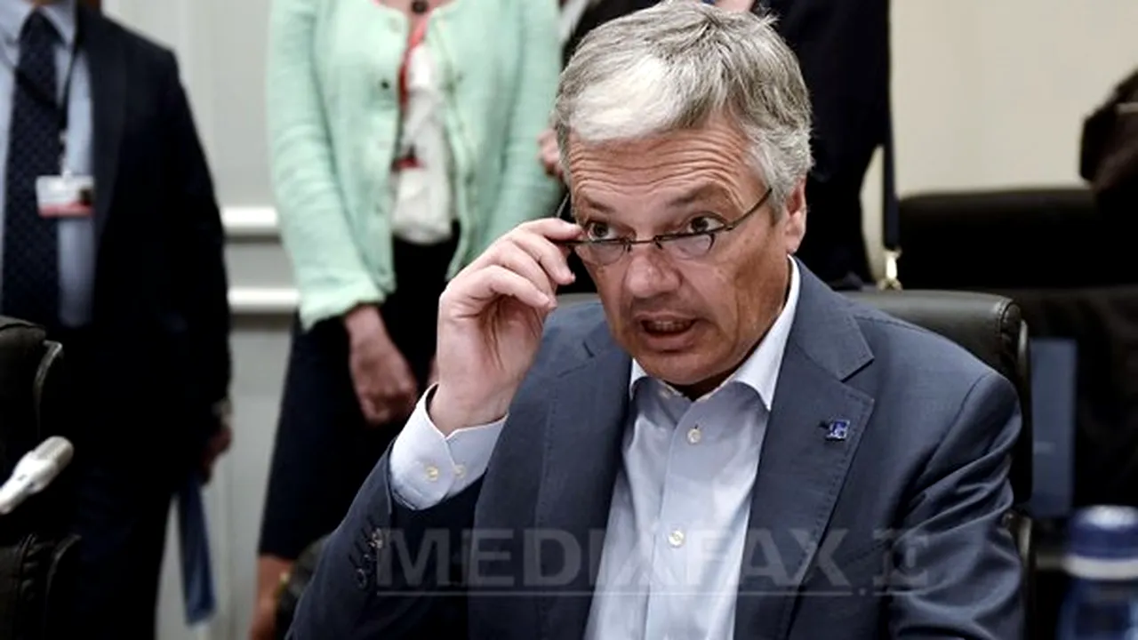 Vizita ministrului belgian de Externe, Didier Reynders, la Bucureşti a fost amânată