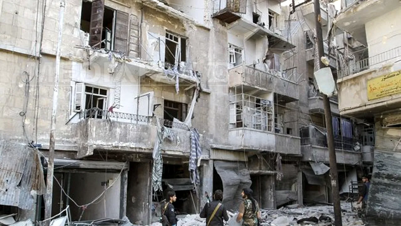 Peste 60 de civili, ucişi în faţa unei brutării în Siria 