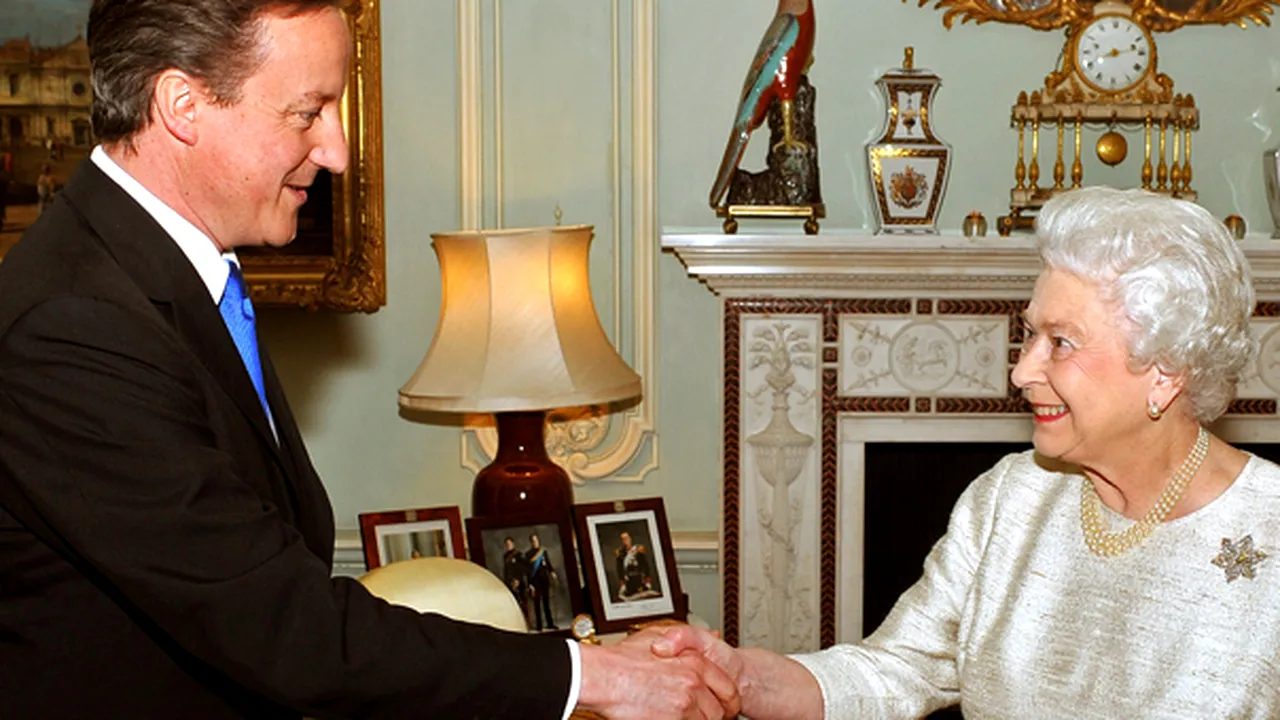 David Cameron, confirmat de regină ca premier