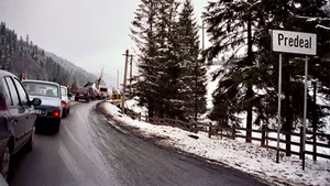 Trafic record pe Valea Prahovei către Braşov (Video)