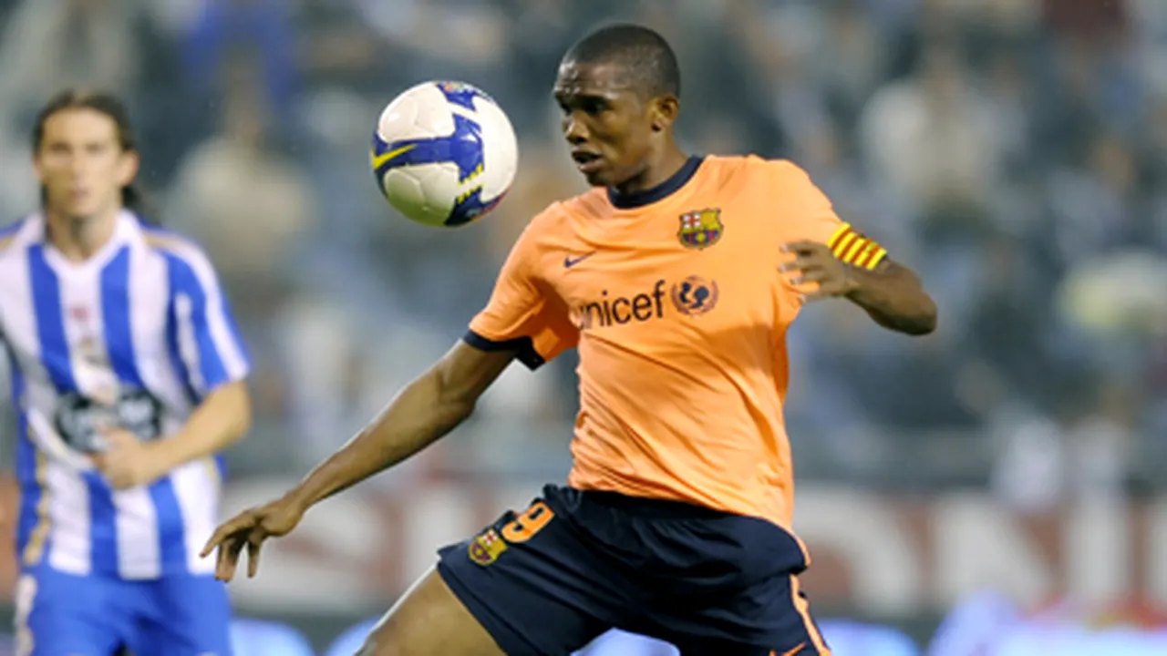 Eto'o vrea un salariu lunar de un milion de euro