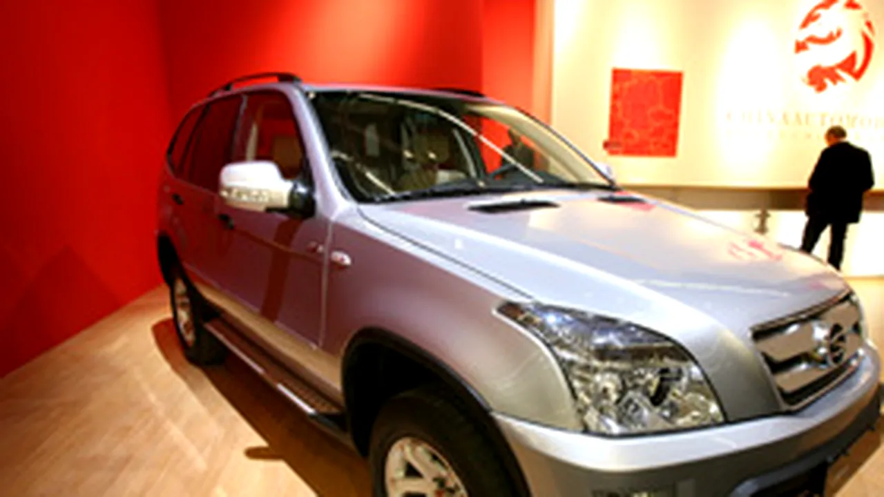 Automobile chinezeşti, asemănătoare cu BMW X5 şi Toyota RAV4, vor putea fi vândute în Europa
