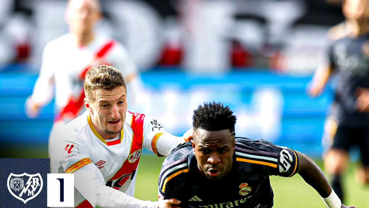 Real Madrid a remizat 1-1 la Rayo Vallecano