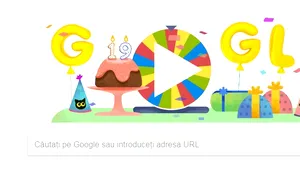 Roata Aniversară GOOGLE | SURPRIZE pregătite pentru utilizatori, pentru a marca 19 ani de activitate