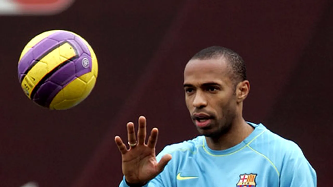 Thierry Henry este sportivul preferat al francezilor